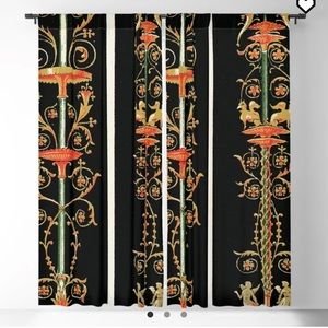 Art Deco curtains Society6